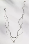 Maeve Icon Layered Necklace In Silver