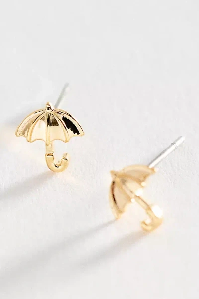 Maeve Icon Stud Earrings In Gold