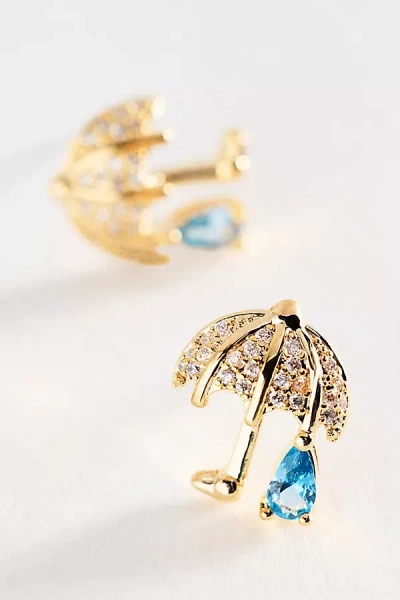 Maeve Icon Stud Earrings In Gold