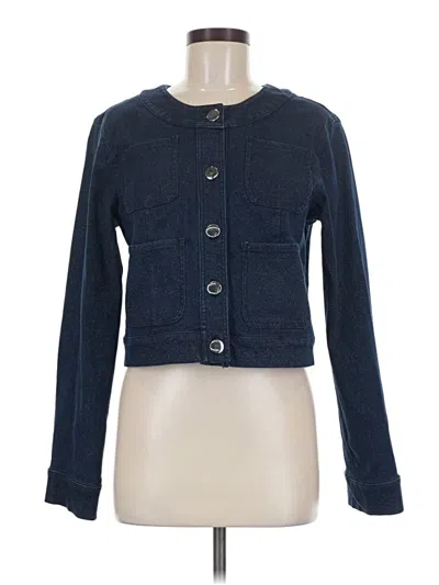 Pre-owned Maeve Jacket In Blue