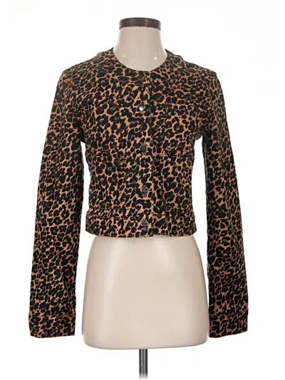 Pre-owned Maeve Jacket In Brown