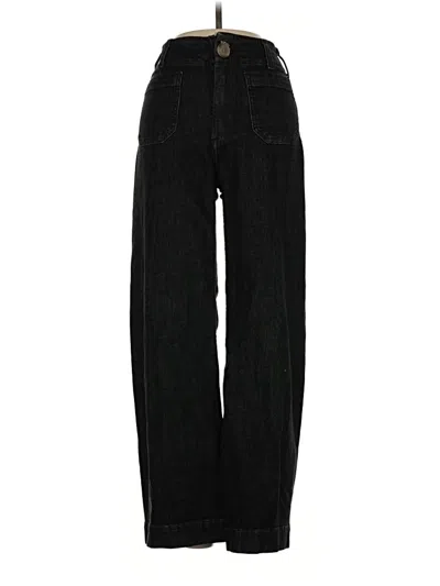 Pre-owned Maeve Jeans In Black