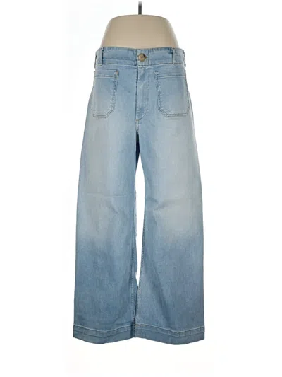 Pre-owned Maeve Jeans In Blue
