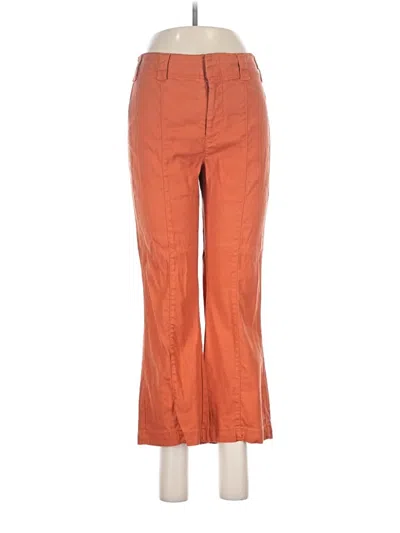 Pre-owned Maeve Jeans In Orange