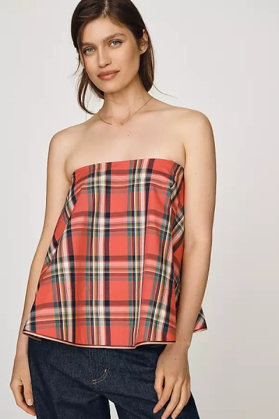 Maeve Jessica Strapless Swing Top By  In Multi