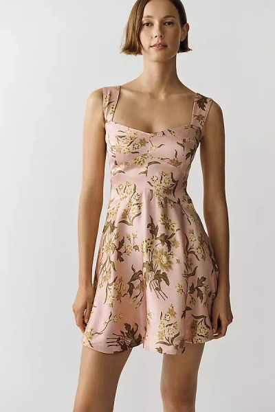 Maeve Jocelyn Sleeveless Slip Mini Dress In Multi