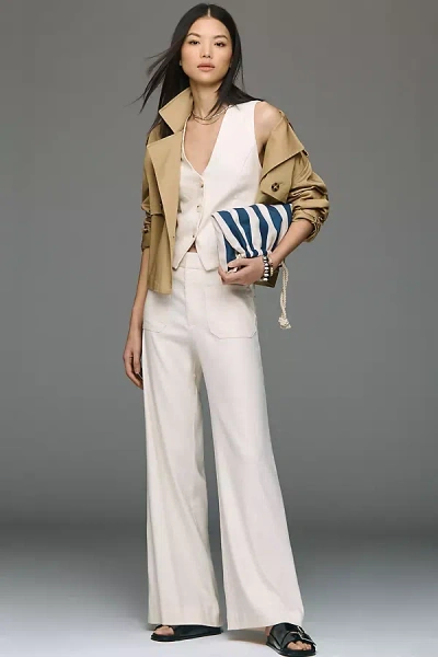 Maeve Jude Trouser Pants In White