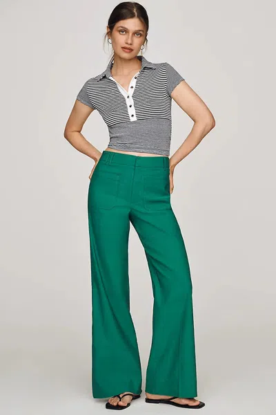 Maeve Jude Trousers In Magic Fabric Pants In Yellow
