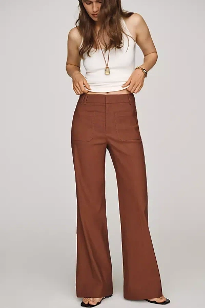 Maeve Jude Trousers Pants In Brown