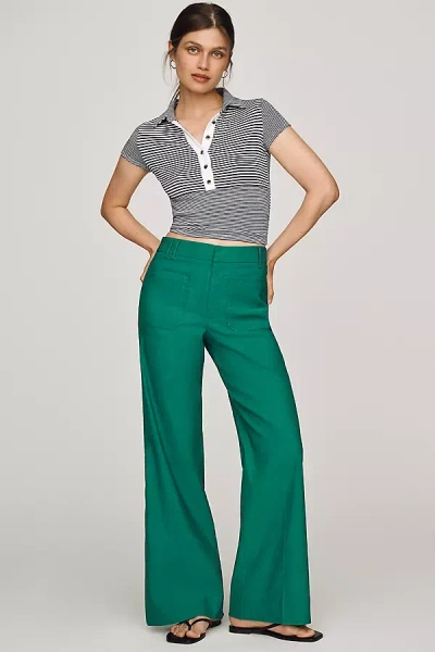 Maeve Jude Trousers In Magic Fabric Pants In Yellow