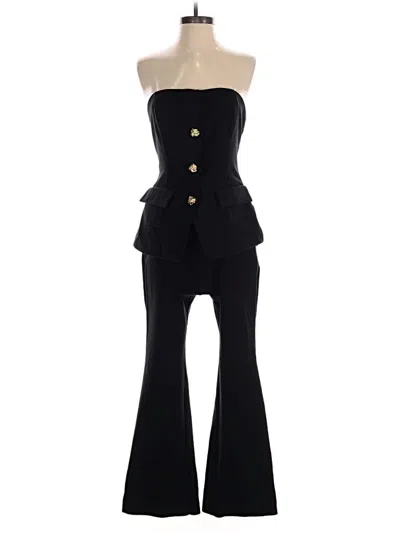 Pre-owned Maeve Jumpsuit In Black