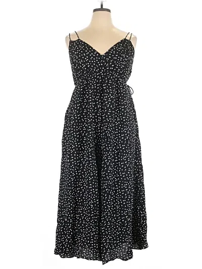 Pre-owned Maeve Jumpsuit In Black