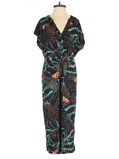 Pre-owned Maeve Jumpsuit In Blue