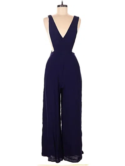 Pre-owned Maeve Jumpsuit In Blue