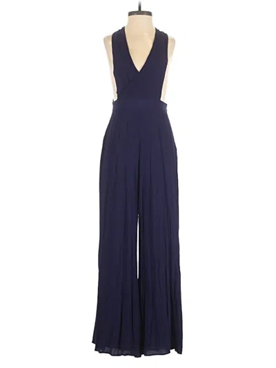 Pre-owned Maeve Jumpsuit In Blue