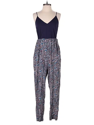 Pre-owned Maeve Jumpsuit In Blue