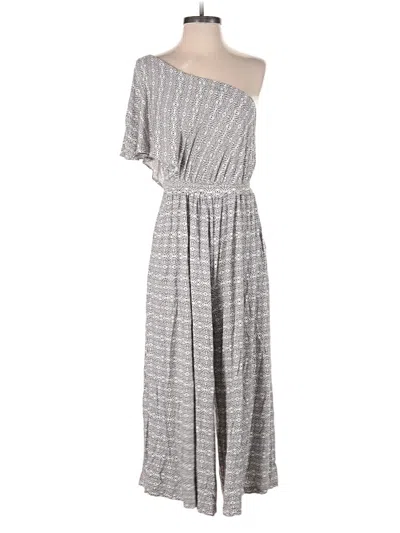 Pre-owned Maeve Jumpsuit In Gray