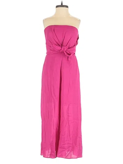 Pre-owned Maeve Jumpsuit In Pink