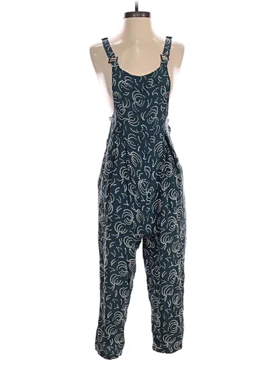 Pre-owned Maeve Jumpsuit In Teal