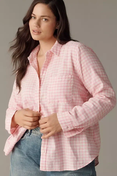 Maeve Kate Classic Buttondown Shirt By  In Pink