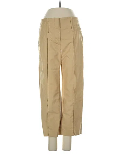 Pre-owned Maeve Khaki Pant In Brown