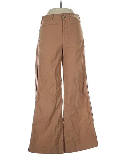 Pre-owned Maeve Khaki Pant In Brown
