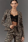 Maeve Knit Blazer Jacket In Multicolor