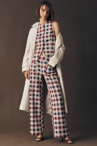 Maeve Knit Tunic Pants In Multicolor