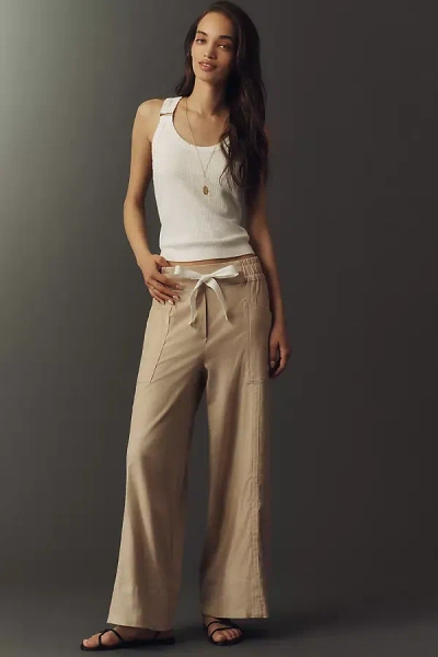 Maeve La Ponche Pull-on Pants In Brown