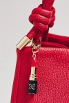 Maeve Lipstick-shaped Metal Bag Charm In Gold