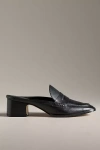 Maeve Loafer Mule Heels In Black
