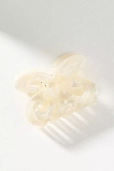 Maeve Logo Hair Claw Clip In Neutral