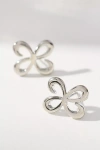 Maeve Logo Post Earrings In Metallic