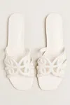 Maeve Logo Slide Sandals In Pink