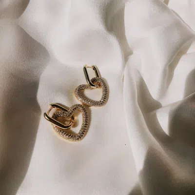Maeve Love Splendor Earrings In Gold