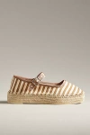 Maeve Mary Jane Espadrille Flats In Multicolor