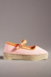 Maeve Mary Jane Espadrille Flats In Pink