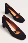 Maeve Mini Buckle Pumps In Multi
