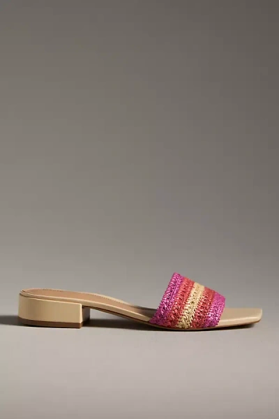 Maeve Mule Slide Sandals In Pink