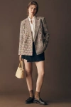 Maeve Multi-print Blazer Jacket In Multi