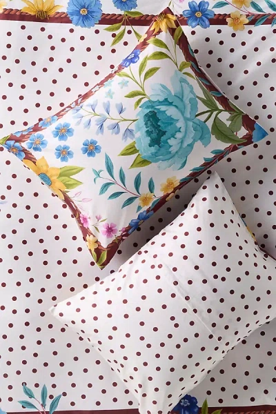 Maeve Organic Cotton Printed Sateen Pillow Shams By , Set Of 2