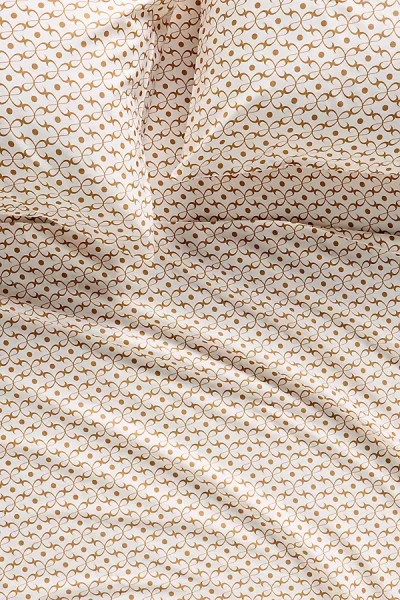 Maeve Organic Cotton Sateen Printed Sheet Set By