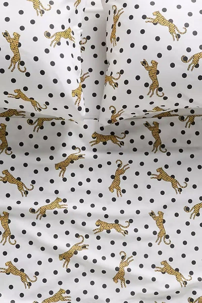 Maeve Organic Cotton Sateen Printed Sheet Set By