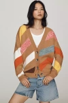 Maeve Oversized Cardigan In Multi