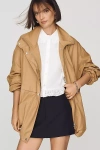 Maeve Oversized Lightweight Jacket In Neutral