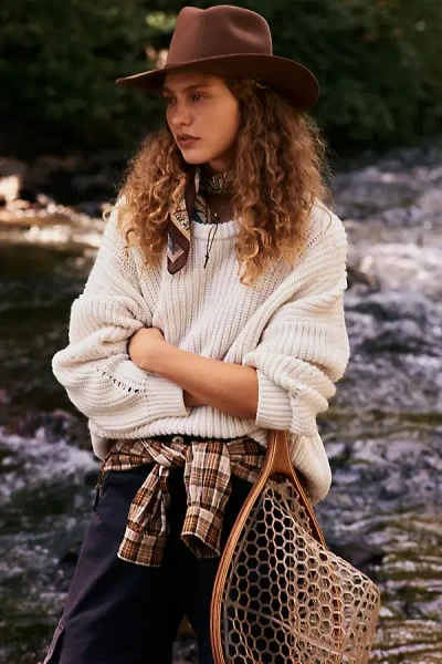 Maeve Oversized Sweater In Neutral