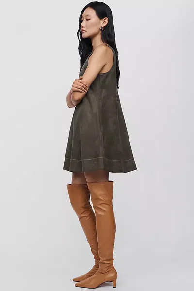 Maeve Over-the-knee Sock Boots In Beige