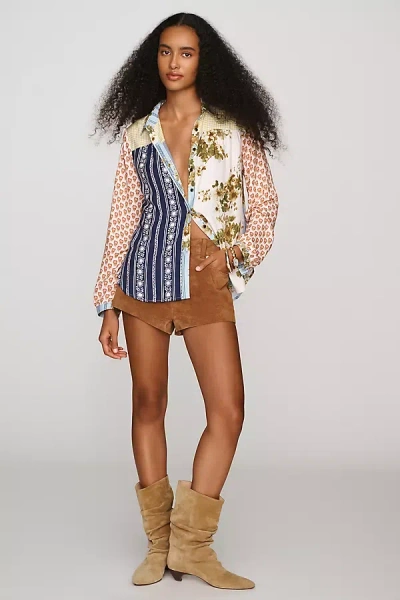 Maeve Paz Buttondown Shirt By  In Multi
