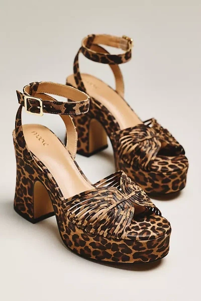 Maeve Platform Heels In Brown