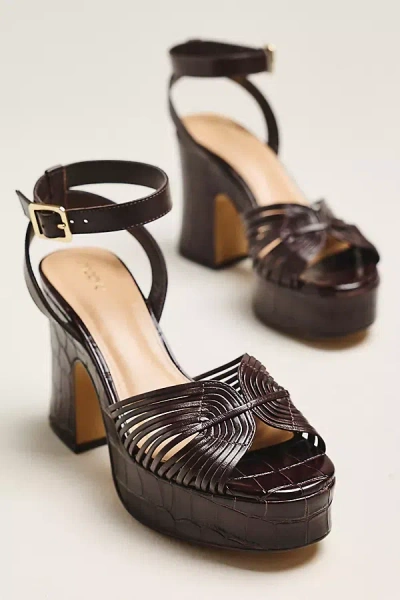 Maeve Platform Heels In Brown